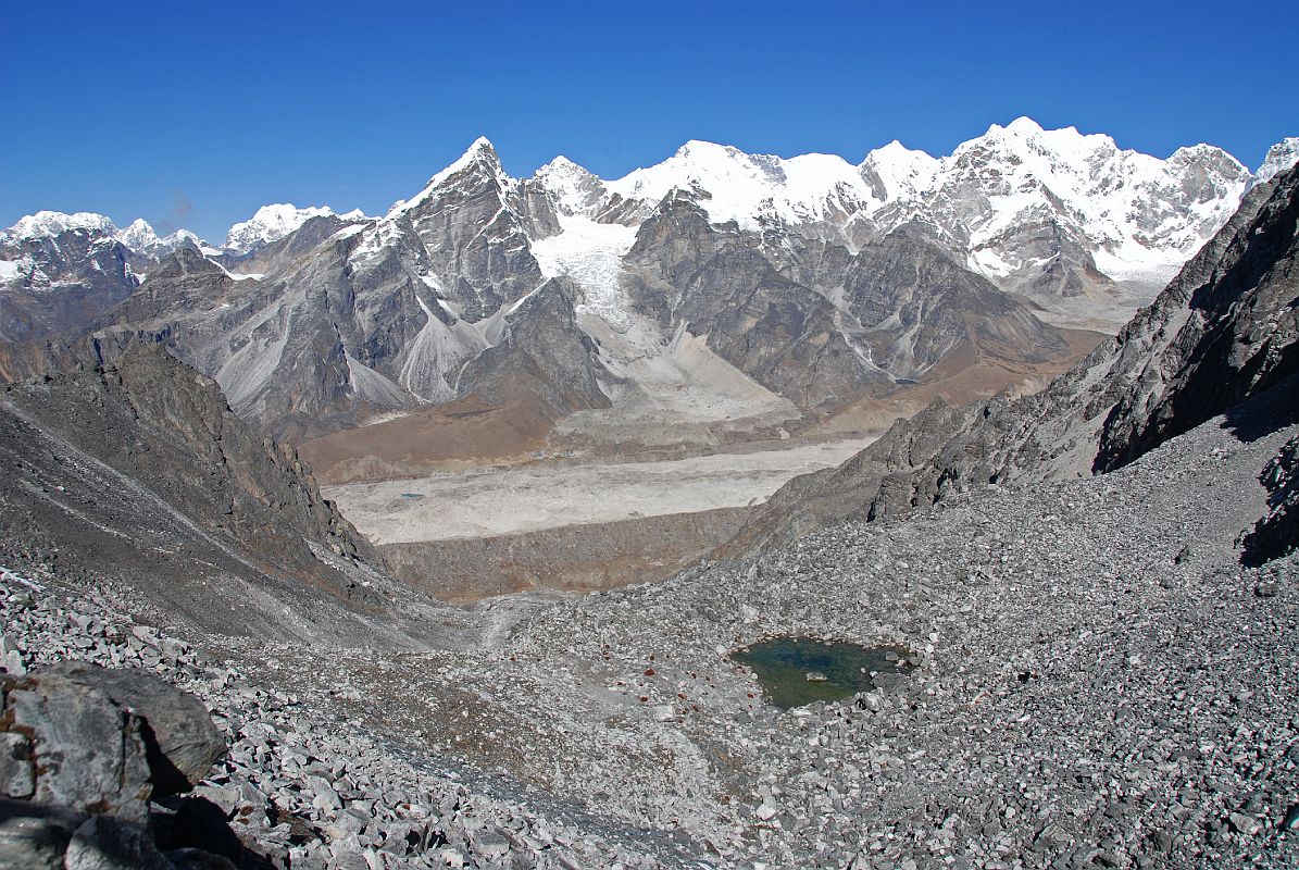 04 Lobuche and Cho Oyu From Kongma La